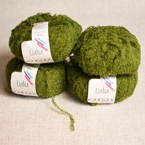 4 balls of Lulu yarn by Jaeger